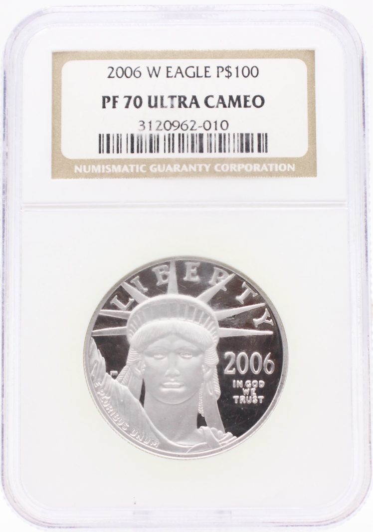 2006-W NGC PF70 $100 Platinum American Eagle